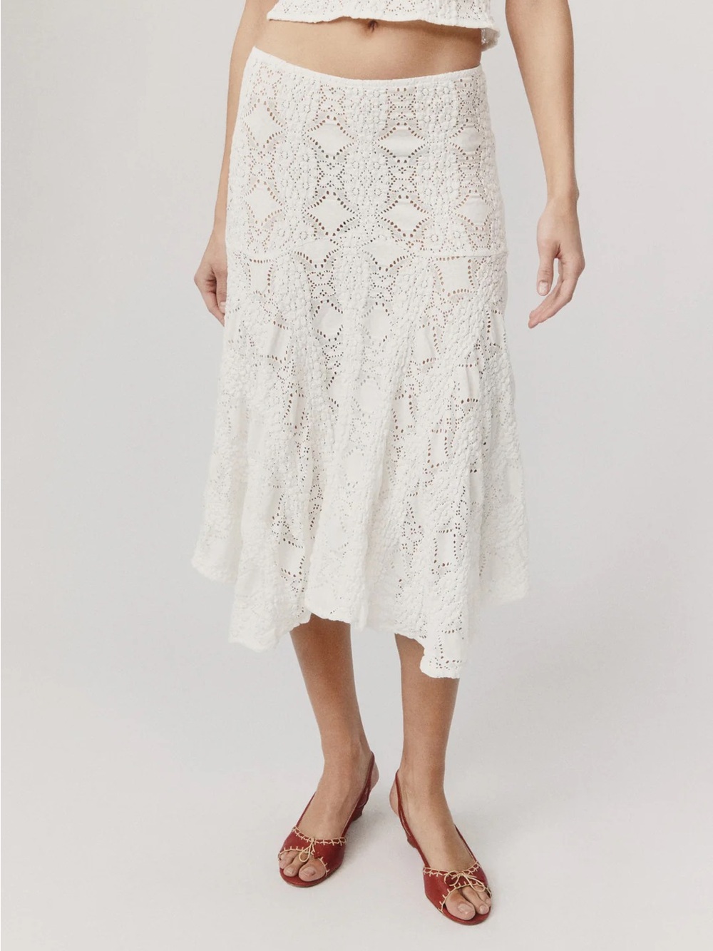 With Jean Maeve midi skirt size small